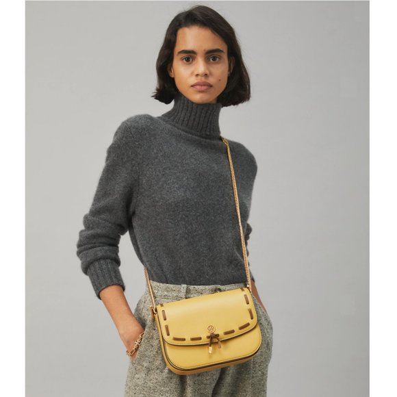 NWT TORY BURCH Robinson Pickstitch Convertible Shoulder Bag "STILL IN PLASTIC" - Picture 4 of 5